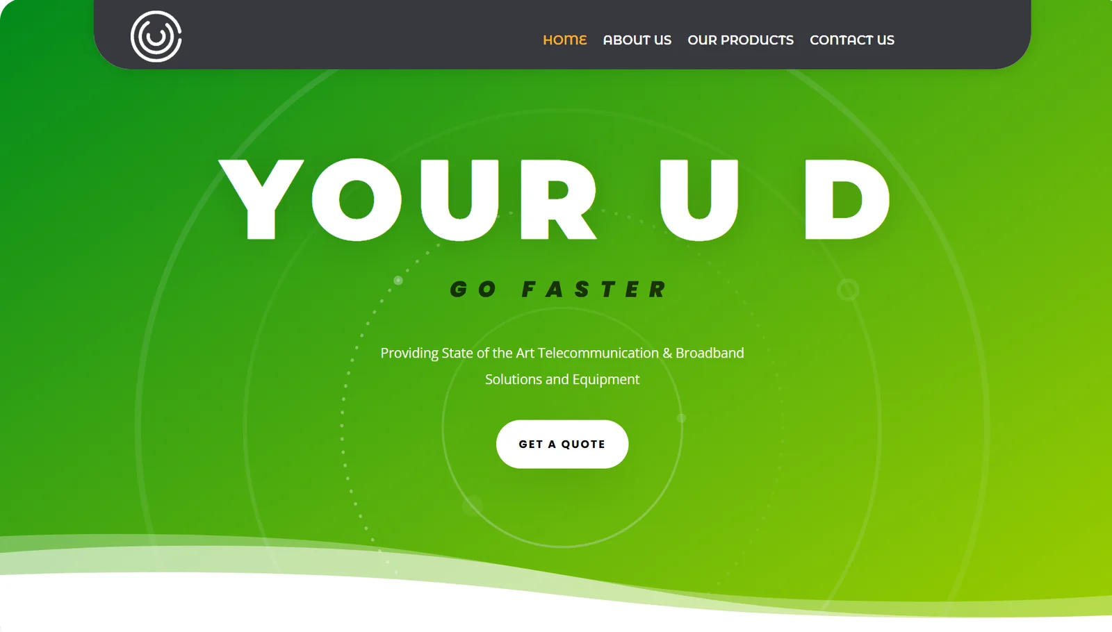Your UD website screenshot